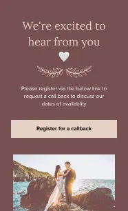 Wedding services template